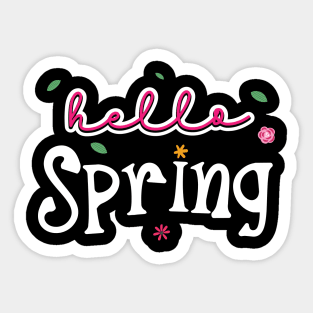 Hello Spring Sticker